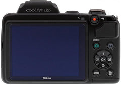 Nikon COOLPIX L120 14.1 MP Digital Camera with 21x NIKKOR Wide-Angle Optical Zoom Lens and 3-Inch LCD (Black) (OLD MODEL) (Renewed)