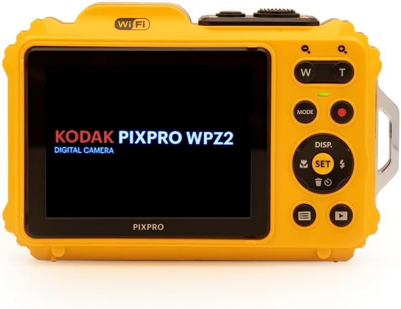 KODAK PIXPRO WPZ2 Rugged Waterproof Shockproof Dustproof WiFi Digital Camera 16MP 4X Optical Zoom 1080P