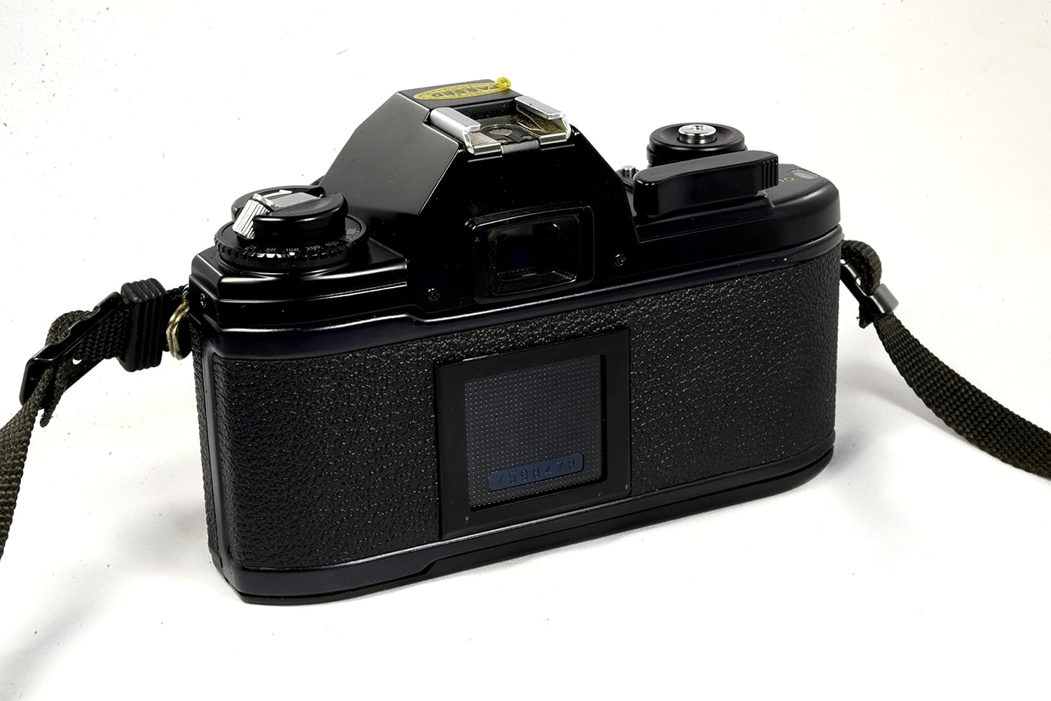 Nikon Em 35mm SLR Film Camera Black Body with Nikon F Mount 50MM F1.8 AI Manual Focus Lens. (Renewed)