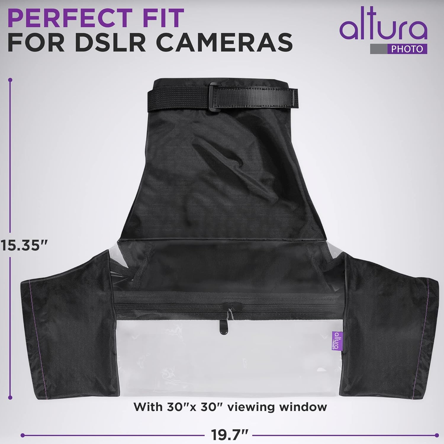 Altura Photo Professional Waterproof Camera Rain Cover for Canon Nikon Sony DSLR & Mirrorless Cameras and Lenses, Photography Camera Accessories