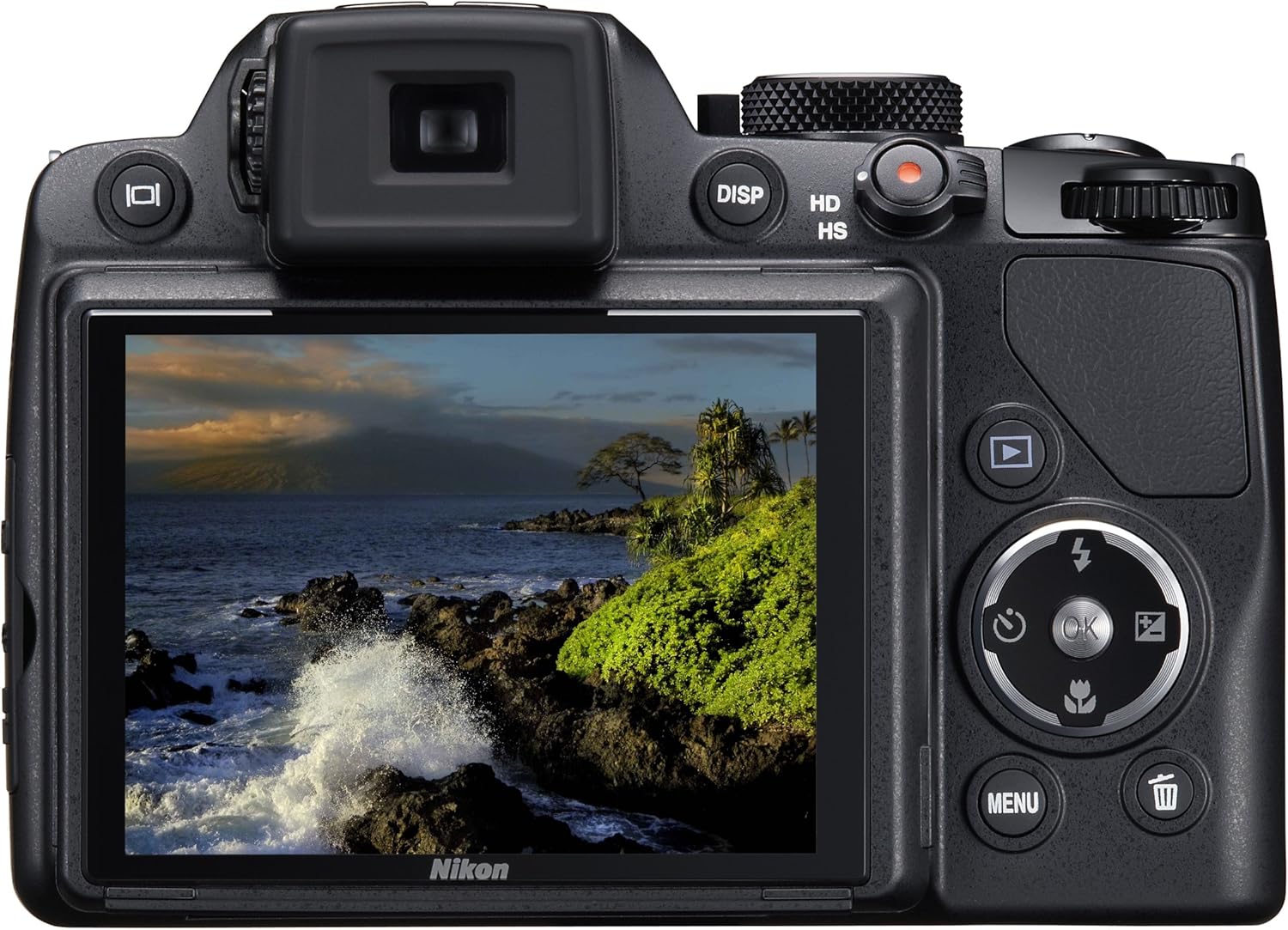 Nikon Coolpix P100 10 MP Digital Camera with 26x Optical Vibration Reduction (VR) Zoom and 3-Inch LCD (Black) (OLD MODEL)